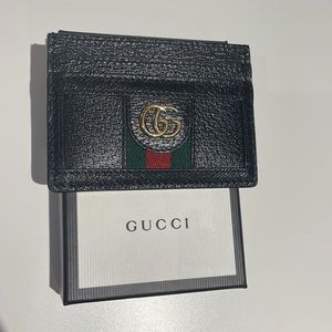 GUCCI Black Ophidia Card Holder, BNWT & Box with dust bag